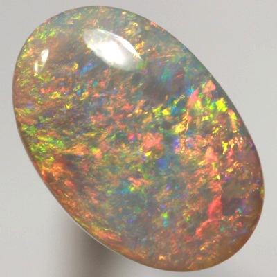 SOLID SEMI BLACK OPAL Top quality. Floral Harlequin pattern, very bright and sparkling golden multicolour. SEE VIDEO  